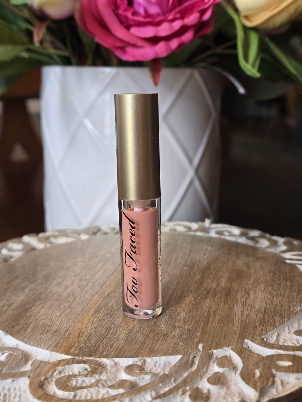 Too Faced Melted Matte Liquid Lipstick — Soft Peachy Pink